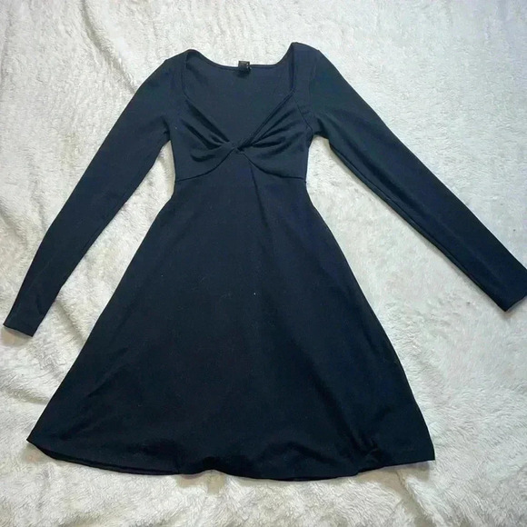 Women’s Black Wild Fable Stretchy Work Dress Size XS​ - Picture 1 of 5